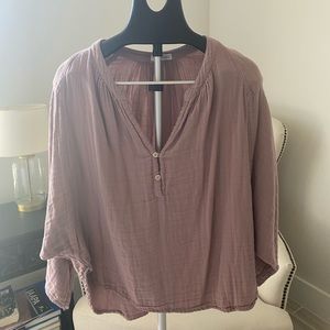 Free People pink blouse